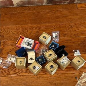 Assorted Silver Rings Collection